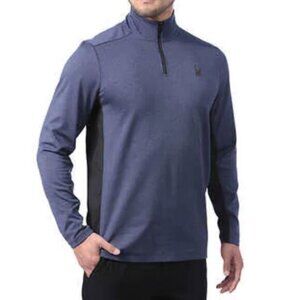 Mens Spyder 1/4 Zip Pullover Size S/P New
